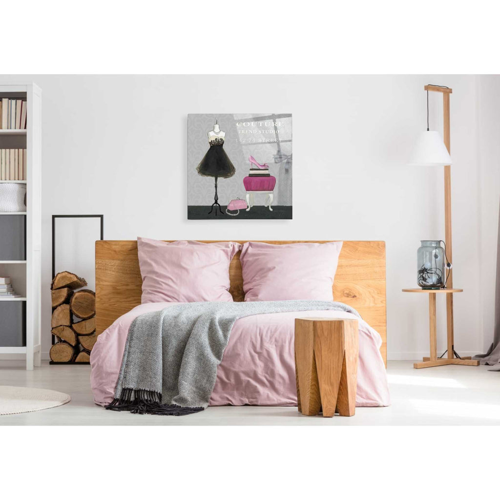Epic Art 'Dress Fitting Boutique Sq III' by Marco Fabiano, Acrylic Glass Wall Art,36x36