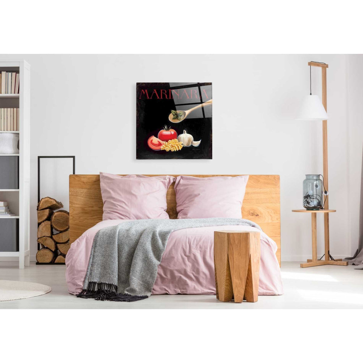 Epic Art 'Italian Cuisine IV' by Marco Fabiano, Acrylic Glass Wall Art,36x36