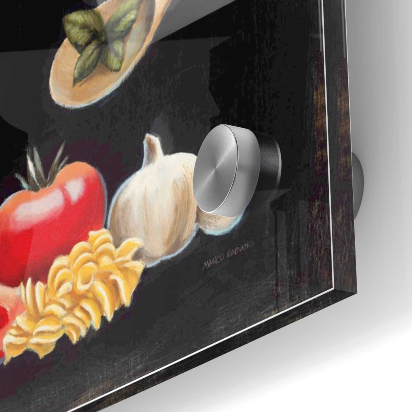 Epic Art 'Italian Cuisine IV' by Marco Fabiano, Acrylic Glass Wall Art,36x36