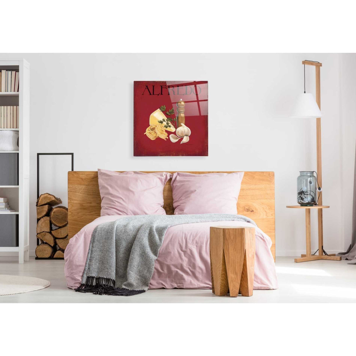 Epic Art 'Italian Cuisine III' by Marco Fabiano, Acrylic Glass Wall Art,36x36