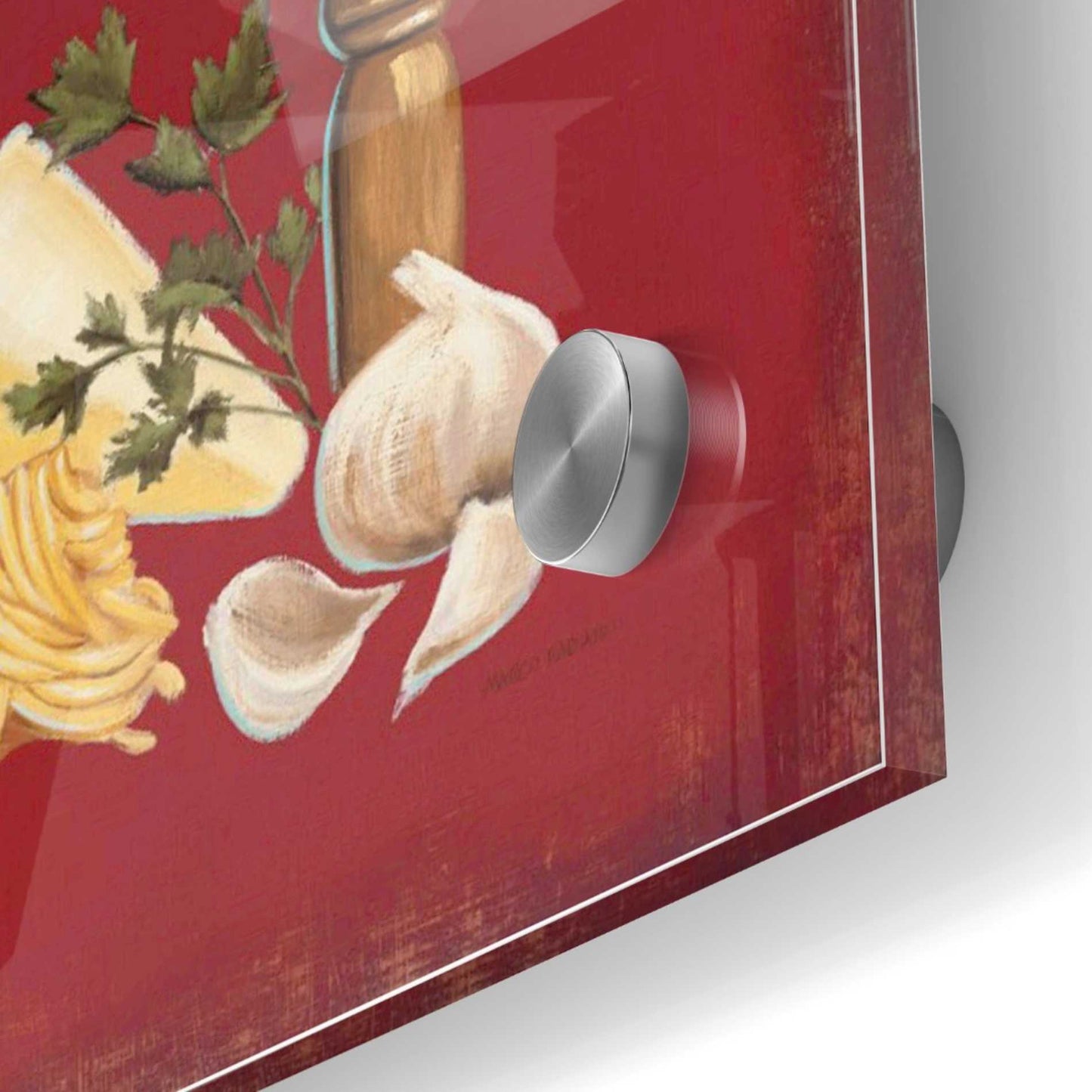 Epic Art 'Italian Cuisine III' by Marco Fabiano, Acrylic Glass Wall Art,36x36