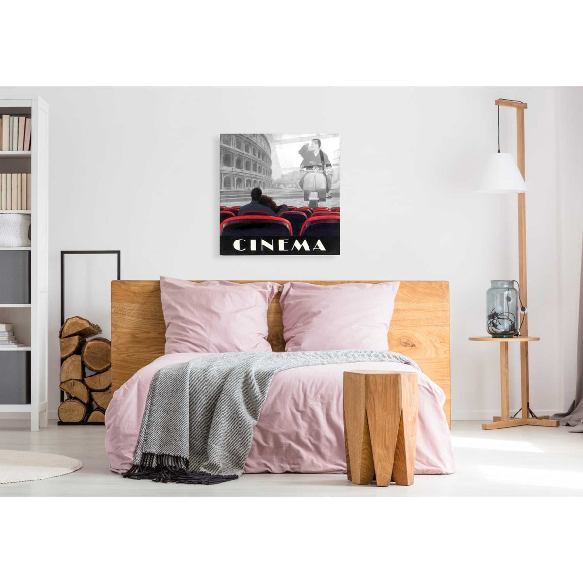Epic Art 'Cinema Roma' by Marco Fabiano, Acrylic Glass Wall Art,36x36