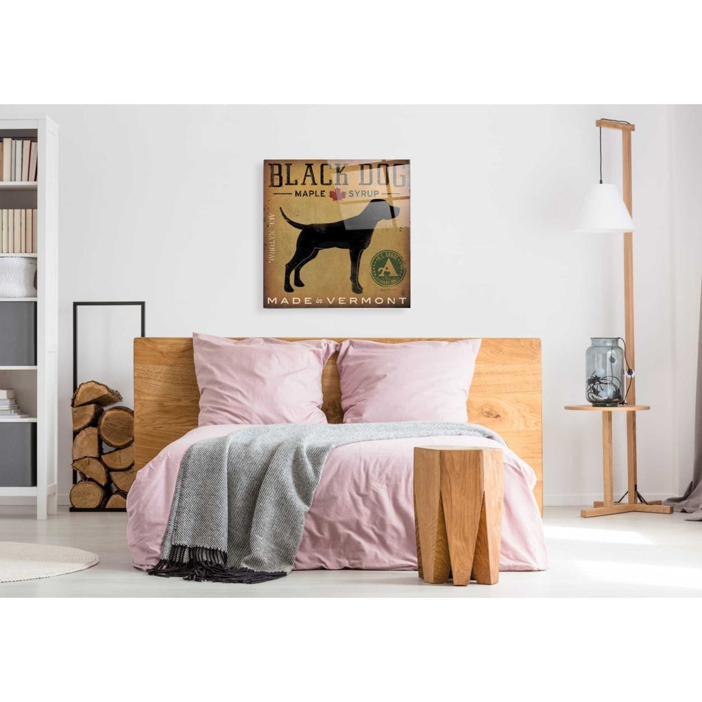 Epic Art 'Black Dog at Show' by Ryan Fowler, Acrylic Glass Wall Art,36x36