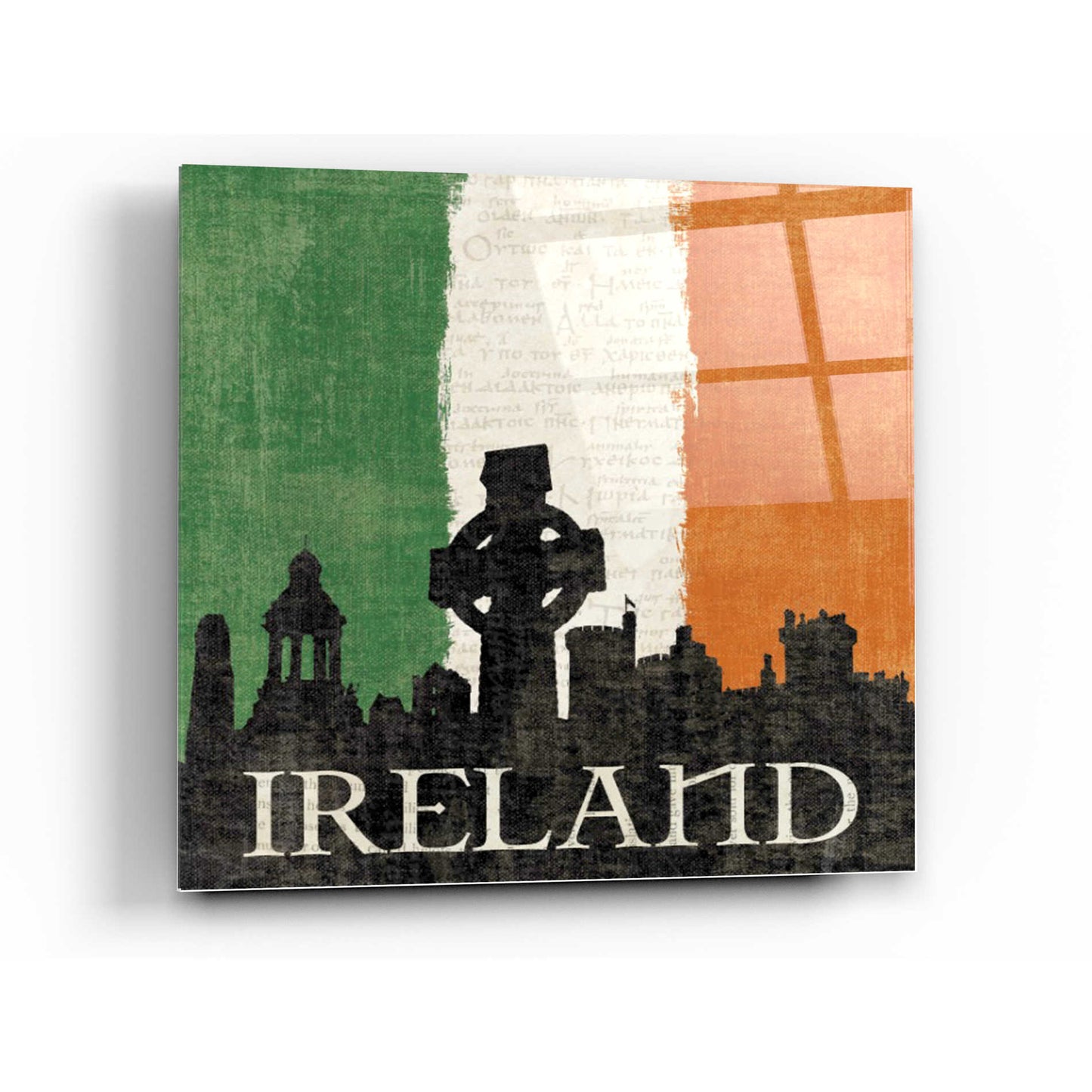Epic Art 'Ireland' by Moira Hershey, Acrylic Glass Wall Art,36x36