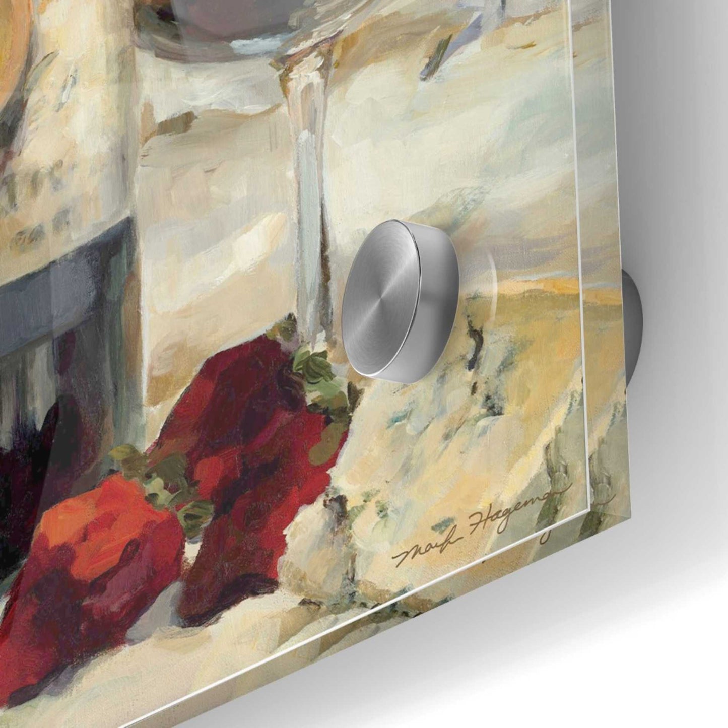 Epic Art 'Award Winning Wine II' by Marilyn Hageman, Acrylic Glass Wall Art,36x36