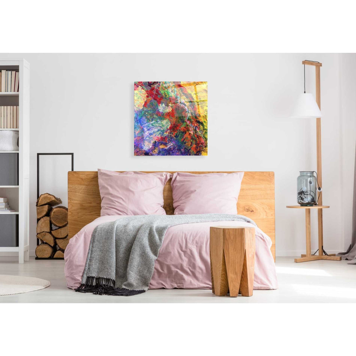Epic Art 'Earth As Art: Melted Colors' Acrylic Glass Wall Art,36x36
