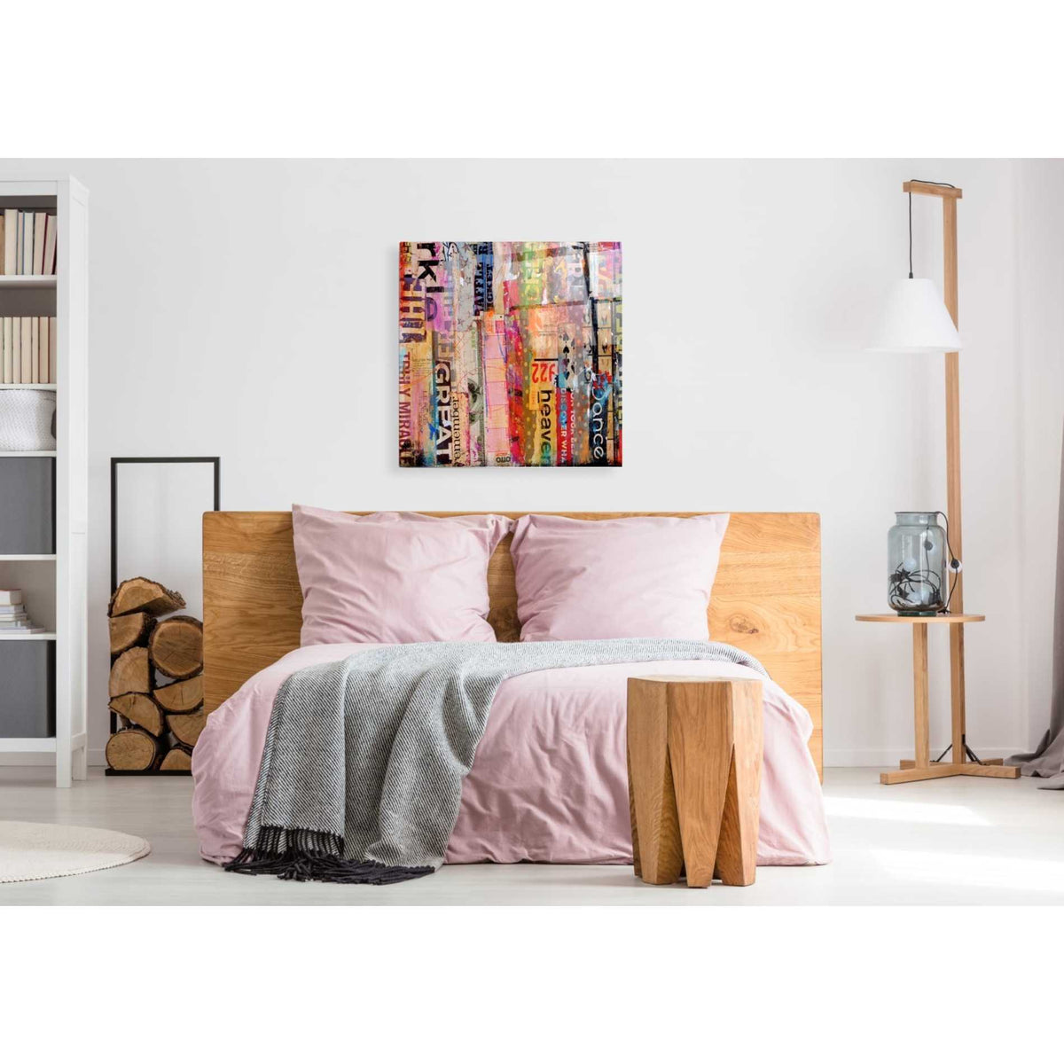 Epic Art 'Metro Mix 21 III' by Erin Ashley Acrylic Glass Wall Art,36x36