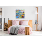 Epic Art 'Metro Mix 33 II' by Erin Ashley Acrylic Glass Wall Art,36x36