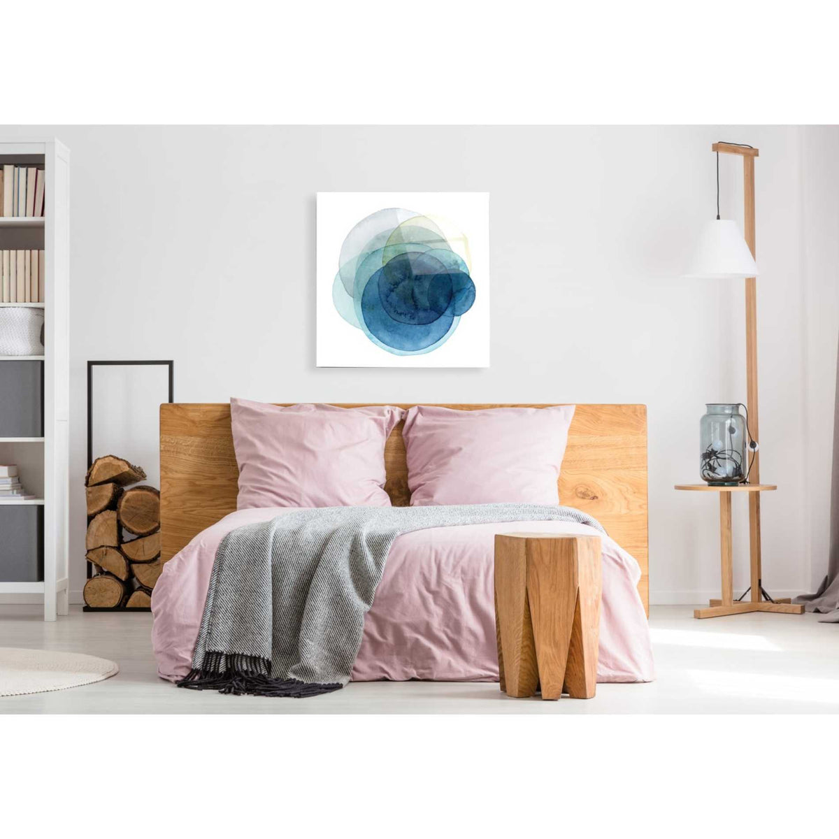 Epic Art 'Evolving Planets I' by Grace Popp Acrylic Glass Wall Art,36x36