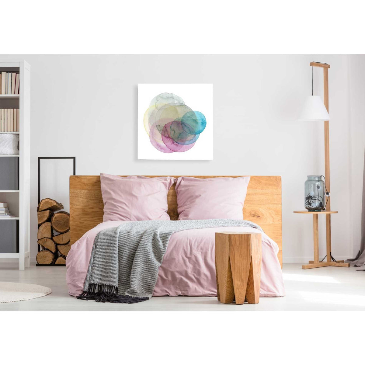 Epic Art 'Evolving Planets II' by Grace Popp Acrylic Glass Wall Art,36x36