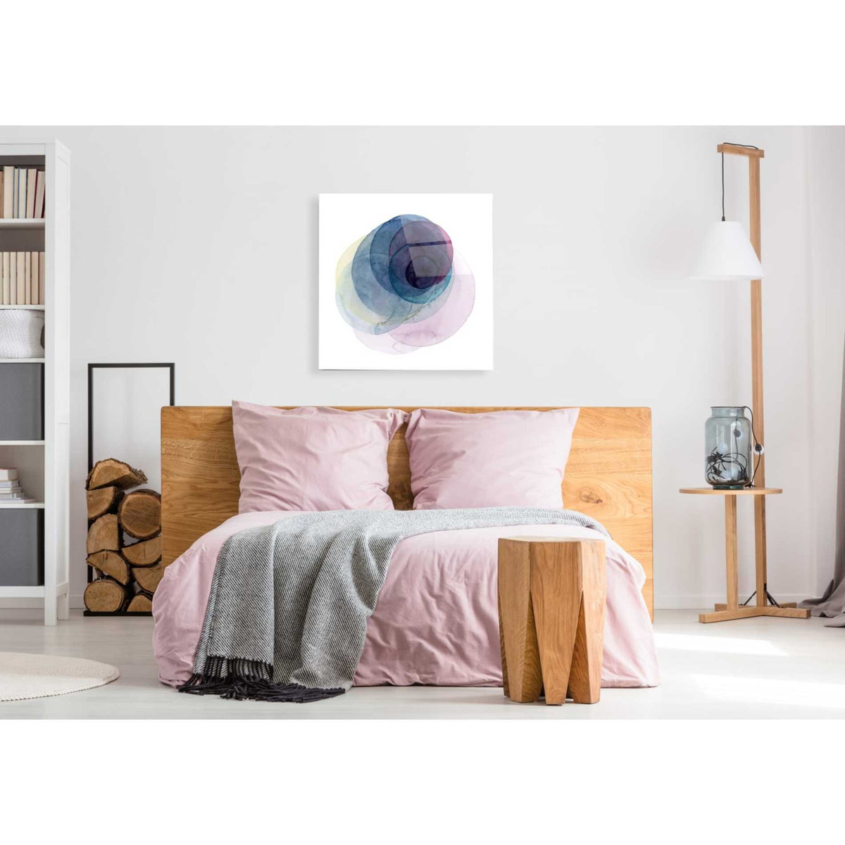 Epic Art 'Evolving Planets III' by Grace Popp Acrylic Glass Wall Art,36x36