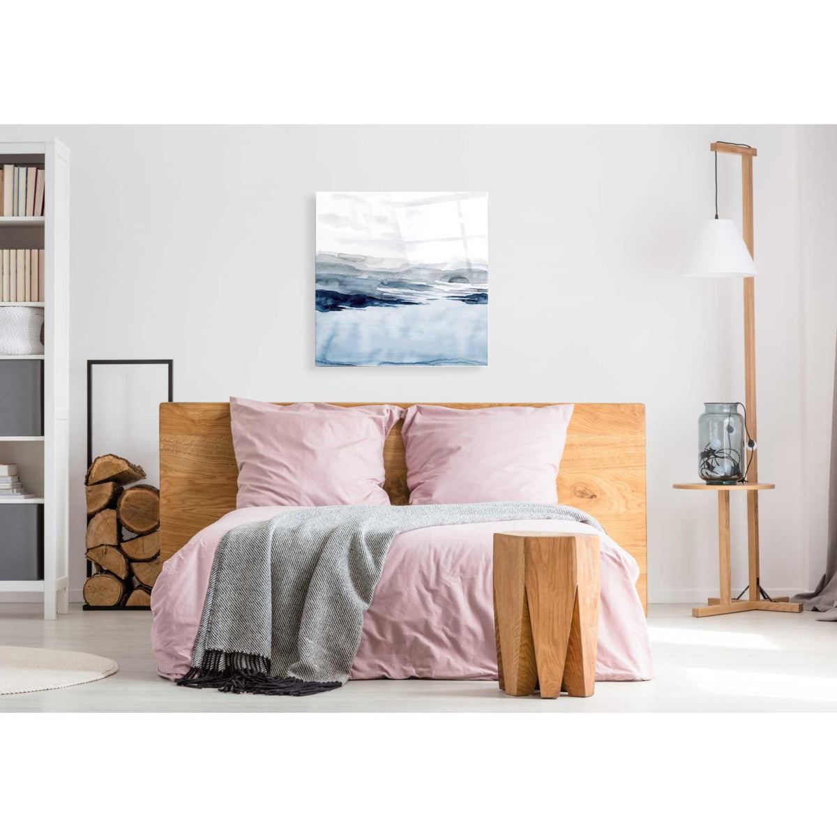 Epic Art 'Faded Horizon I' by Grace Popp Acrylic Glass Wall Art,36x36