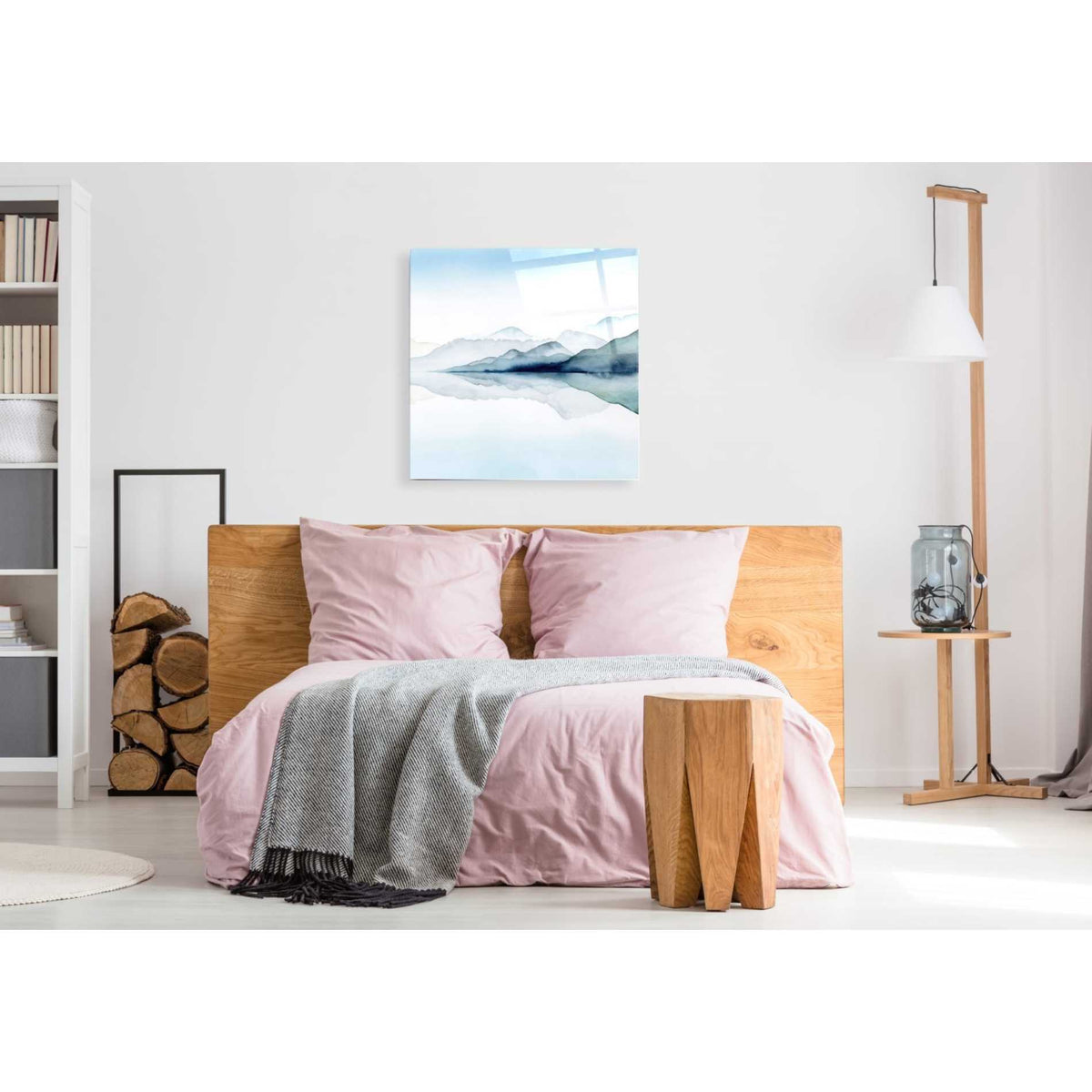 Epic Art 'Glacial II' by Grace Popp Acrylic Glass Wall Art,36x36