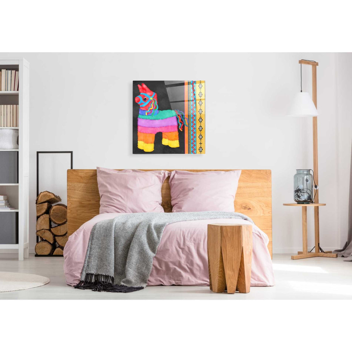 Epic Art 'Pinata Party I' by Jade Reynolds Acrylic Glass Wall Art,36x36