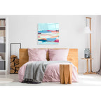Epic Art 'Stratascape I' by June Erica Acrylic Glass Wall Art,36x36
