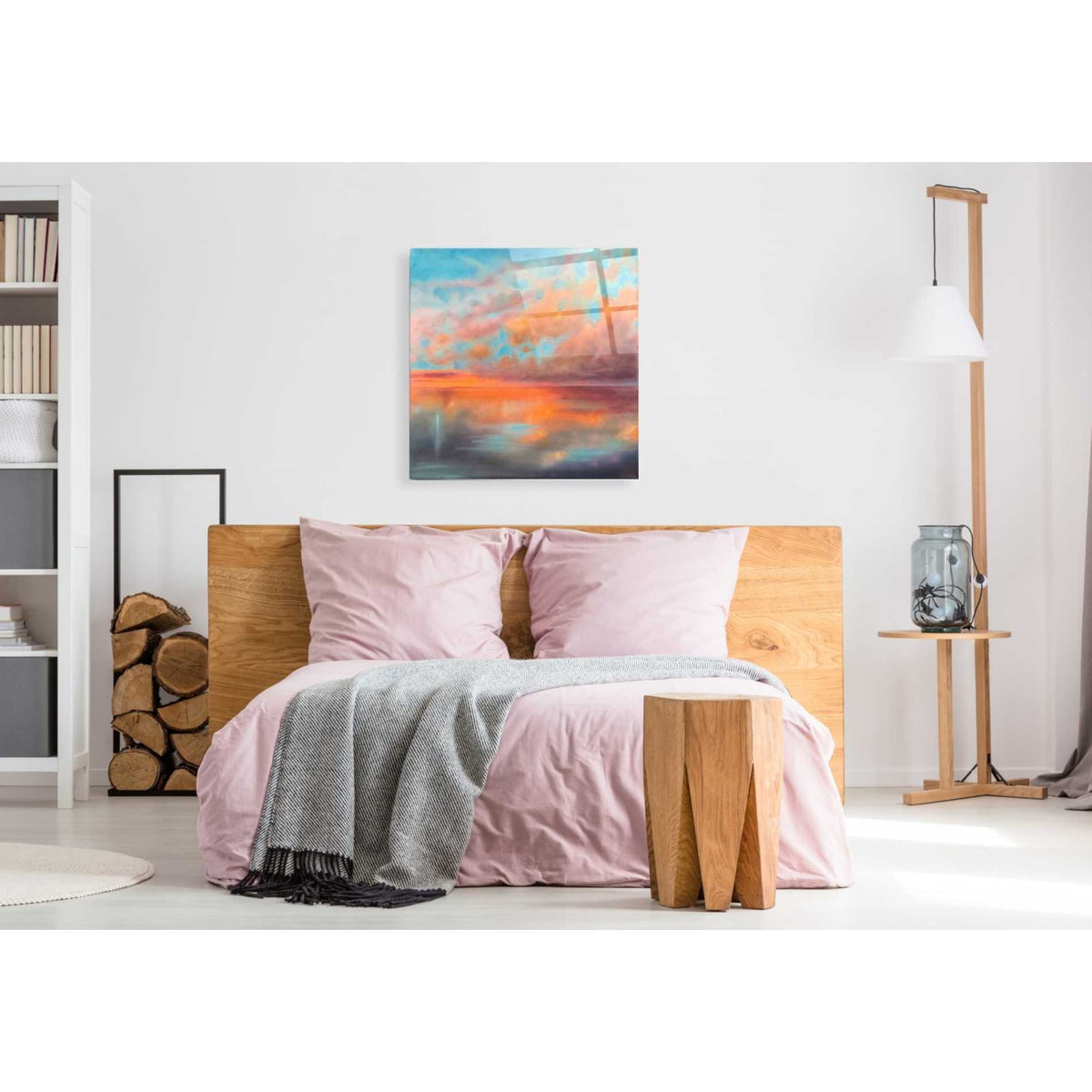 Epic Art 'As Above, So Below' by Marabeth Quin Acrylic Glass Wall Art,36x36
