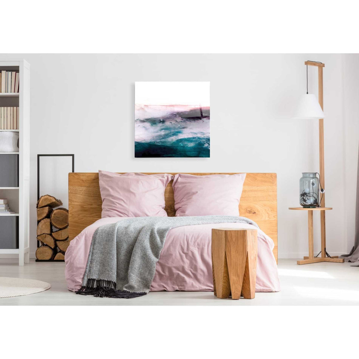 Epic Art 'Amethyst Vista I' by Victoria Borges Acrylic Glass Wall Art,36x36