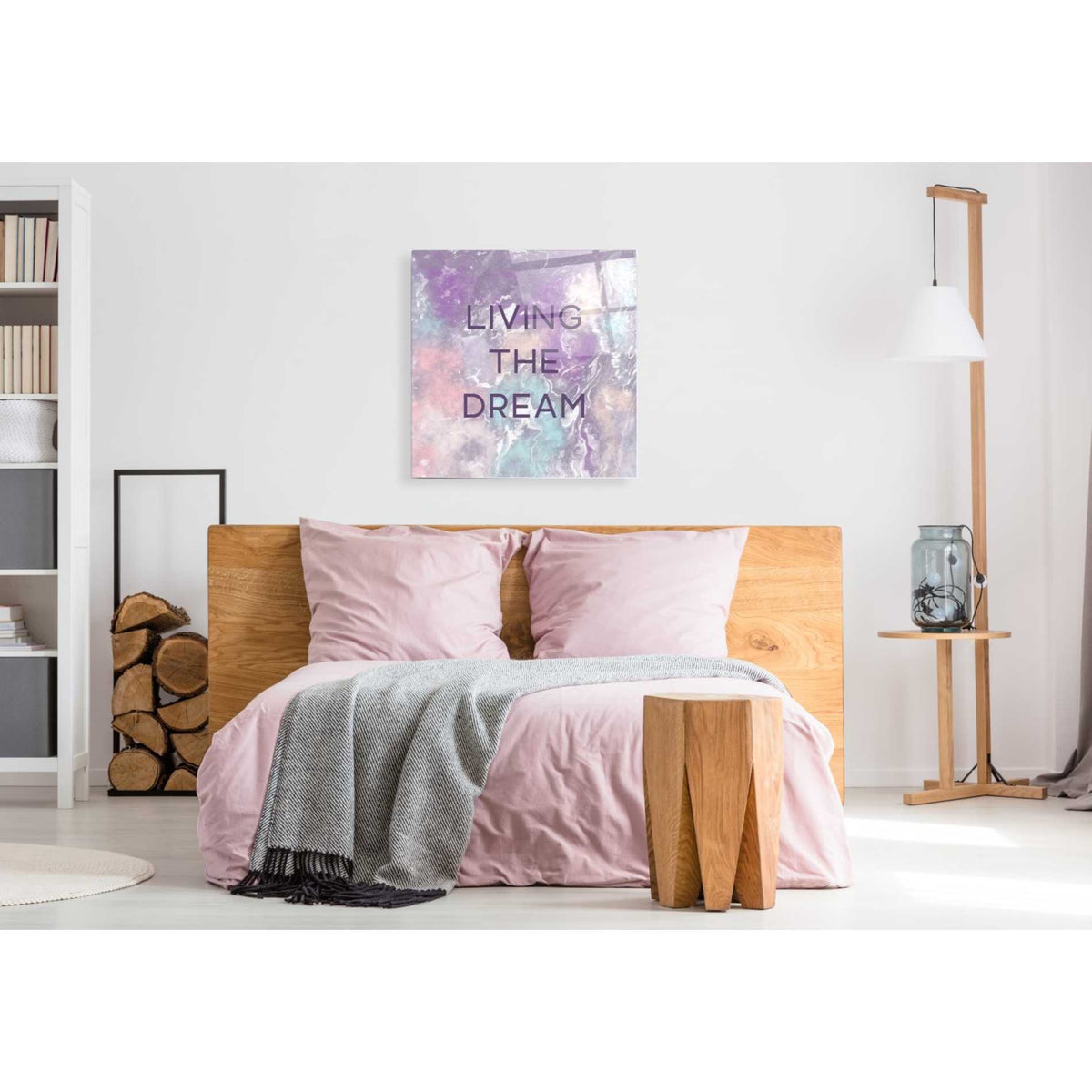 Epic Art 'Living The Dream' by Linda Woods, Acrylic Glass Wall Art,36x36