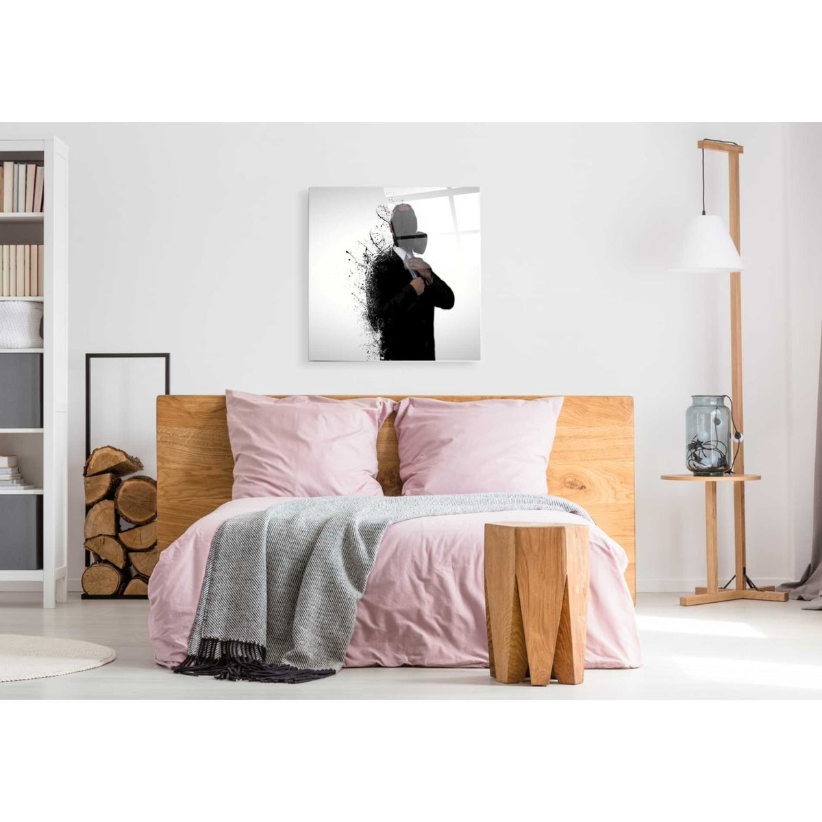Epic Art 'Dissolution of Man' by Nicklas Gustafsson, Acrylic Glass Wall Art,36x36