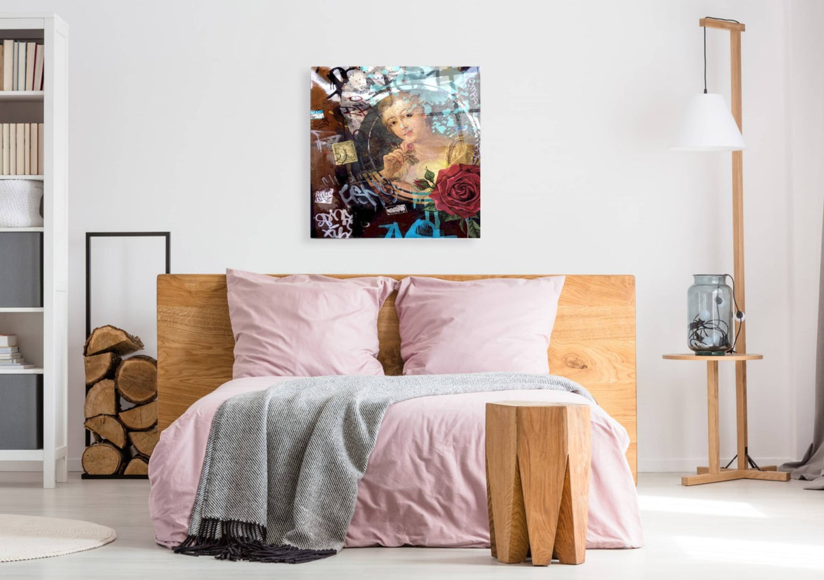 Epic Art 'Classic Graffiti' by Karen Smith, Acrylic Glass Wall Art,36x36
