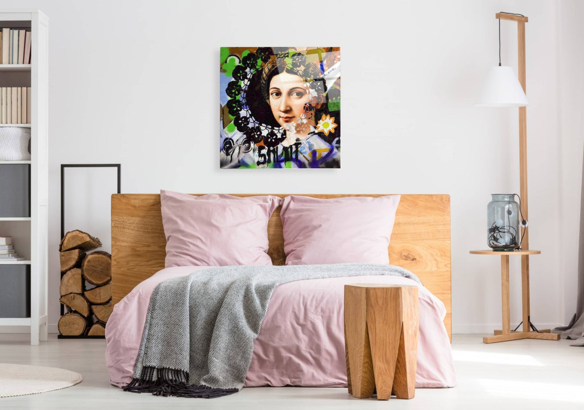 Epic Art 'Classic Graffiti 3' by Karen Smith, Acrylic Glass Wall Art,36x36