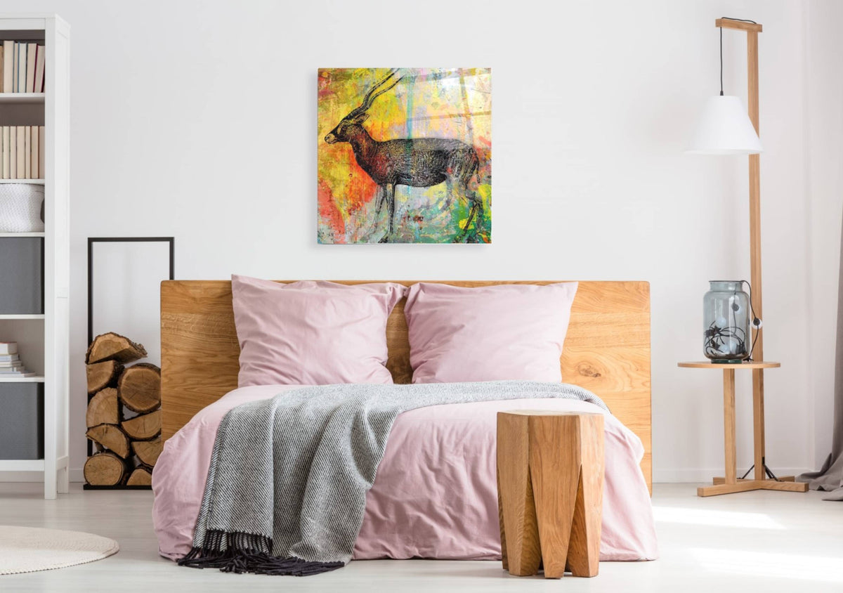 Epic Art 'Arty Beast 2' by Karen Smith, Acrylic Glass Wall Art,36x36
