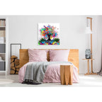 Epic Art 'Kaleidoscope Tree White' Acrylic Glass Wall Art,36x36