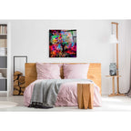 Epic Art 'Kaleidoscope Tree Black' Acrylic Glass Wall Art,36x36