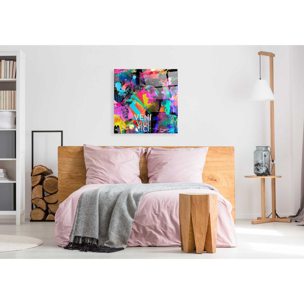 Epic Art 'Michelangelo's David Color' Acrylic Glass Wall Art,36x36