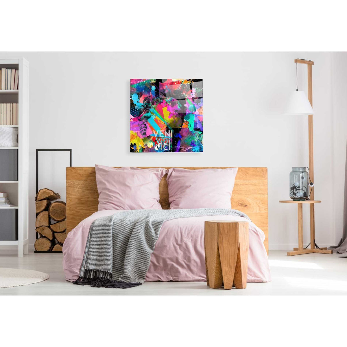 Epic Art 'Michelangelo's David Color' Acrylic Glass Wall Art,36x36