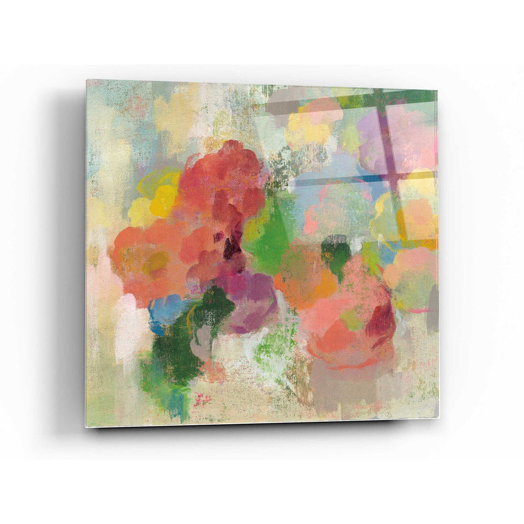 Epic Art 'Colorful Garden III' by Silvia Vassileva, Acrylic Glass Wall Art,36x36