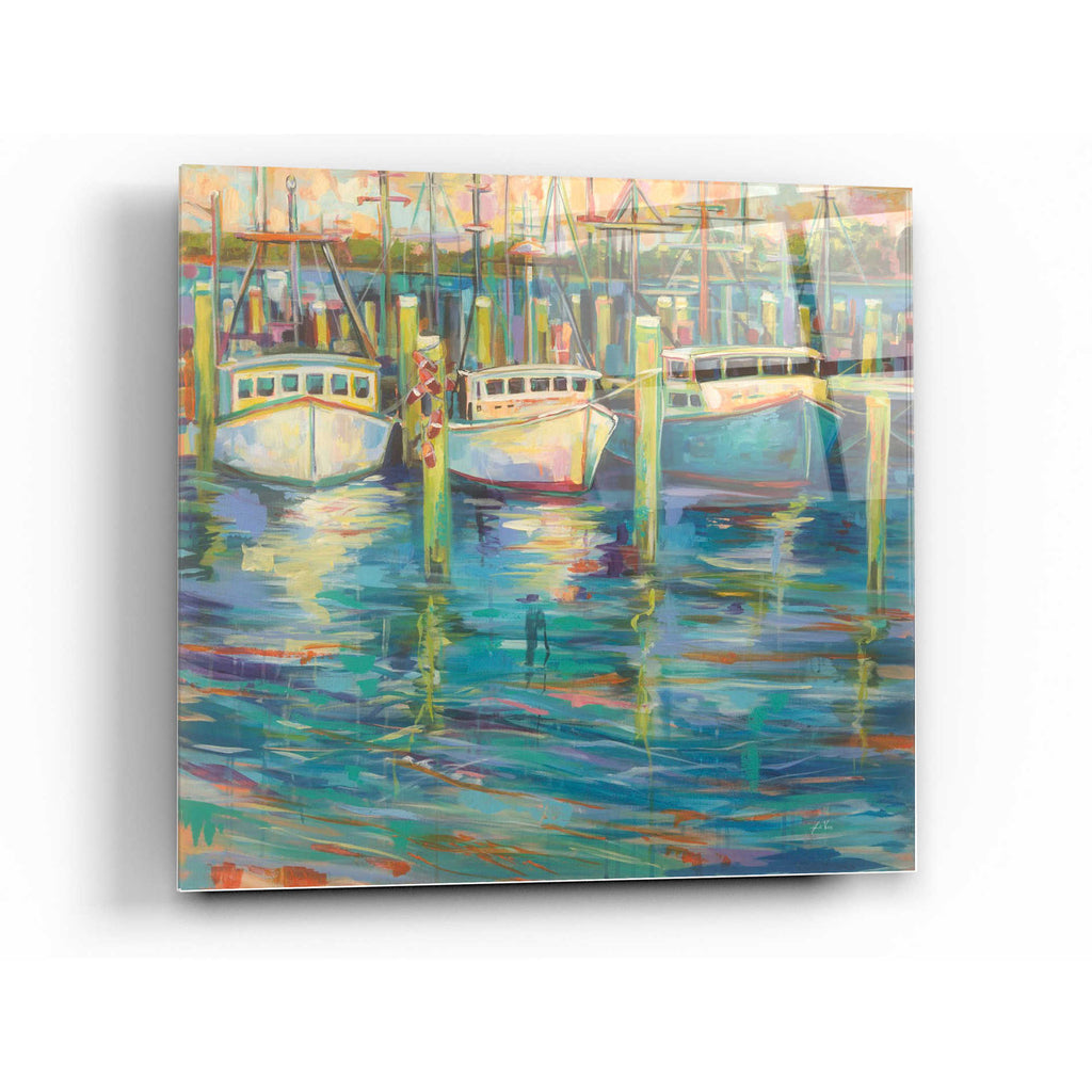 Epic Art 'Trio' by Jeanette Vertentes, Acrylic Glass Wall Art,36x36