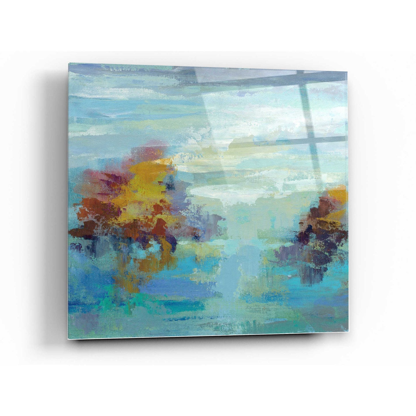 Epic Art 'Morning Mist I' by Silvia Vassileva, Acrylic Glass Wall Art,36x36