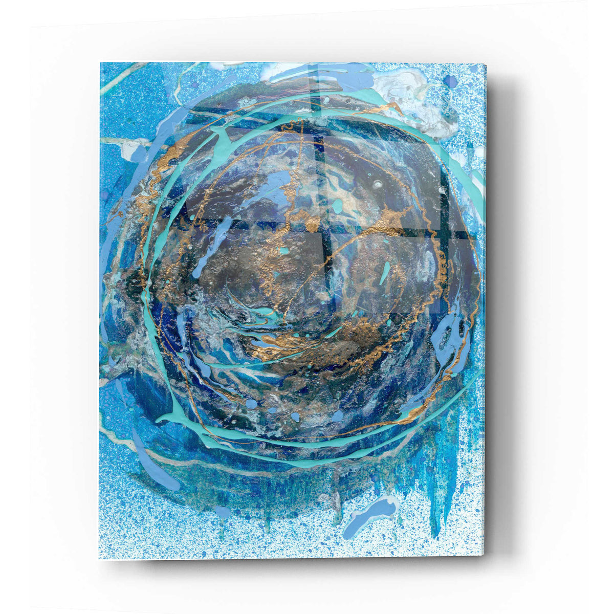 Epic Art 'Waterspout III' by Alicia Ludwig Acrylic Glass Wall Art
