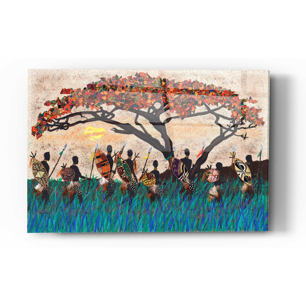 Epic Art 'Planes of Africa III' by Alonzo Saunders Acrylic Glass Wall Art