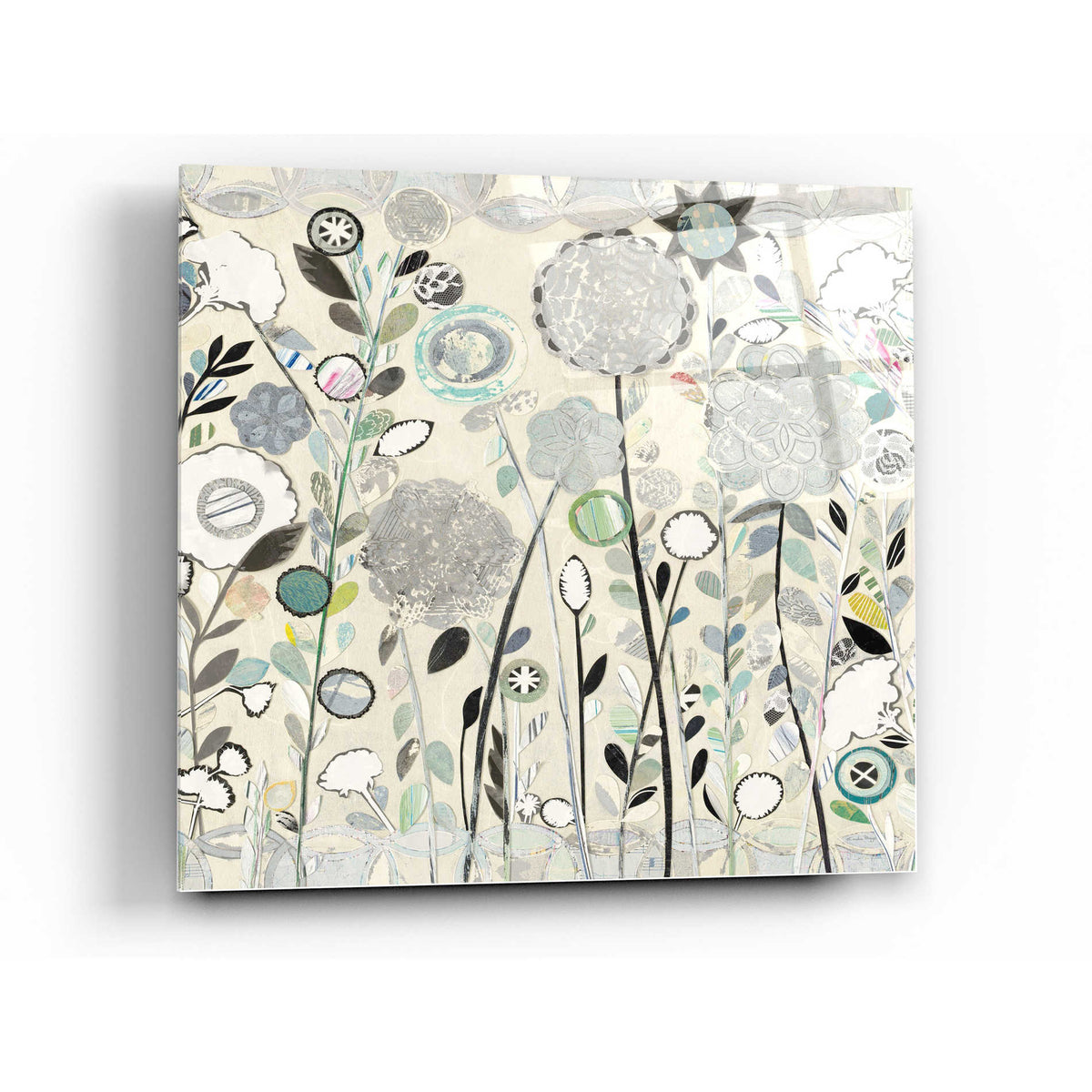 Epic Art 'Interlocking Shadows Sq' by Candra Boggs, Acrylic Glass Wall Art