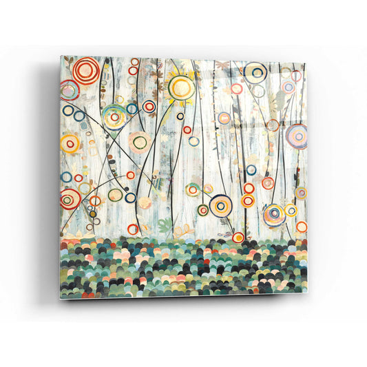 Epic Art 'Blooming Meadow' by Candra Boggs, Acrylic Glass Wall Art