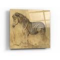 Epic Art 'Global Zebra Light Crop' by Cheri Blum, Acrylic Glass Wall Art