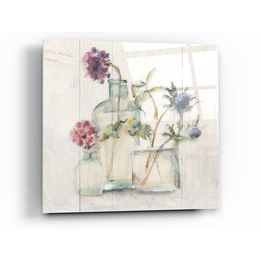 Epic Art 'Blossoms on Birch II' by Cheri Blum, Acrylic Glass Wall Art