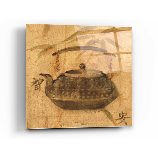 Epic Art 'Asian Teapot III' by Cheri Blum, Acrylic Glass Wall Art