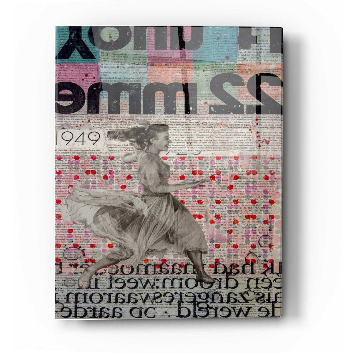 Epic Art 'BACK IN TIME' by DB Waterman, Acrylic Glass Wall Art