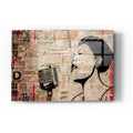 Epic Art 'LADY DAY' by DB Waterman, Acrylic Glass Wall Art