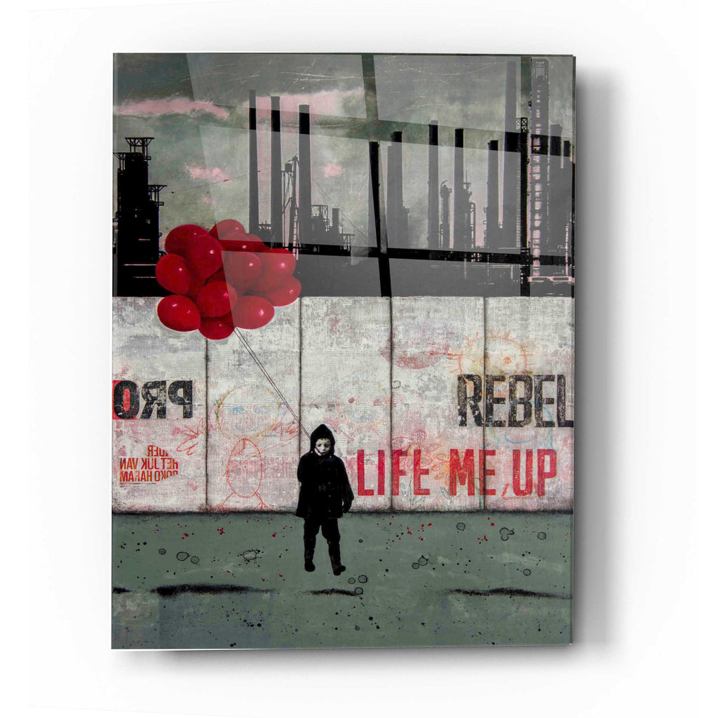 Epic Art 'LIFE ME UP III' by DB Waterman, Acrylic Glass Wall Art