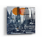 Epic Art 'NEW YORK SKYLINE 1948' by DB Waterman, Acrylic Glass Wall Art