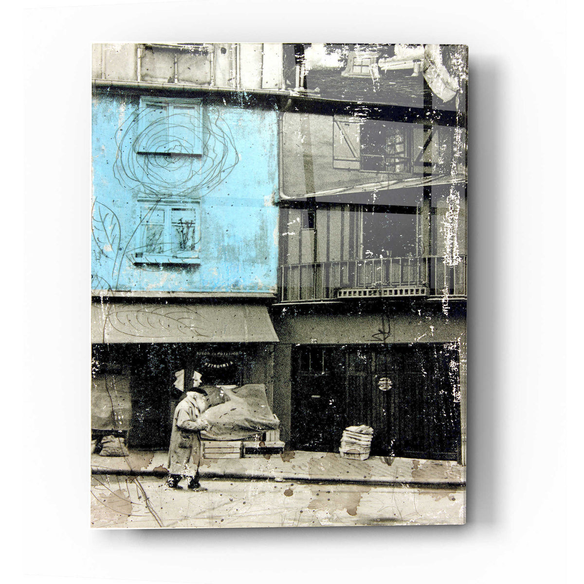 Epic Art 'ALMOST AT THE END' by DB Waterman, Acrylic Glass Wall Art