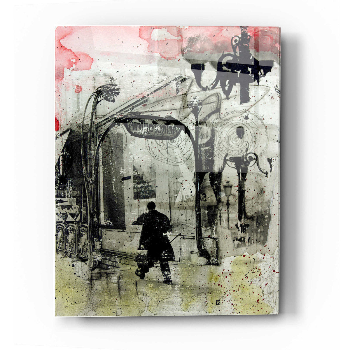 Epic Art 'RUSH HOUR' by DB Waterman, Acrylic Glass Wall Art