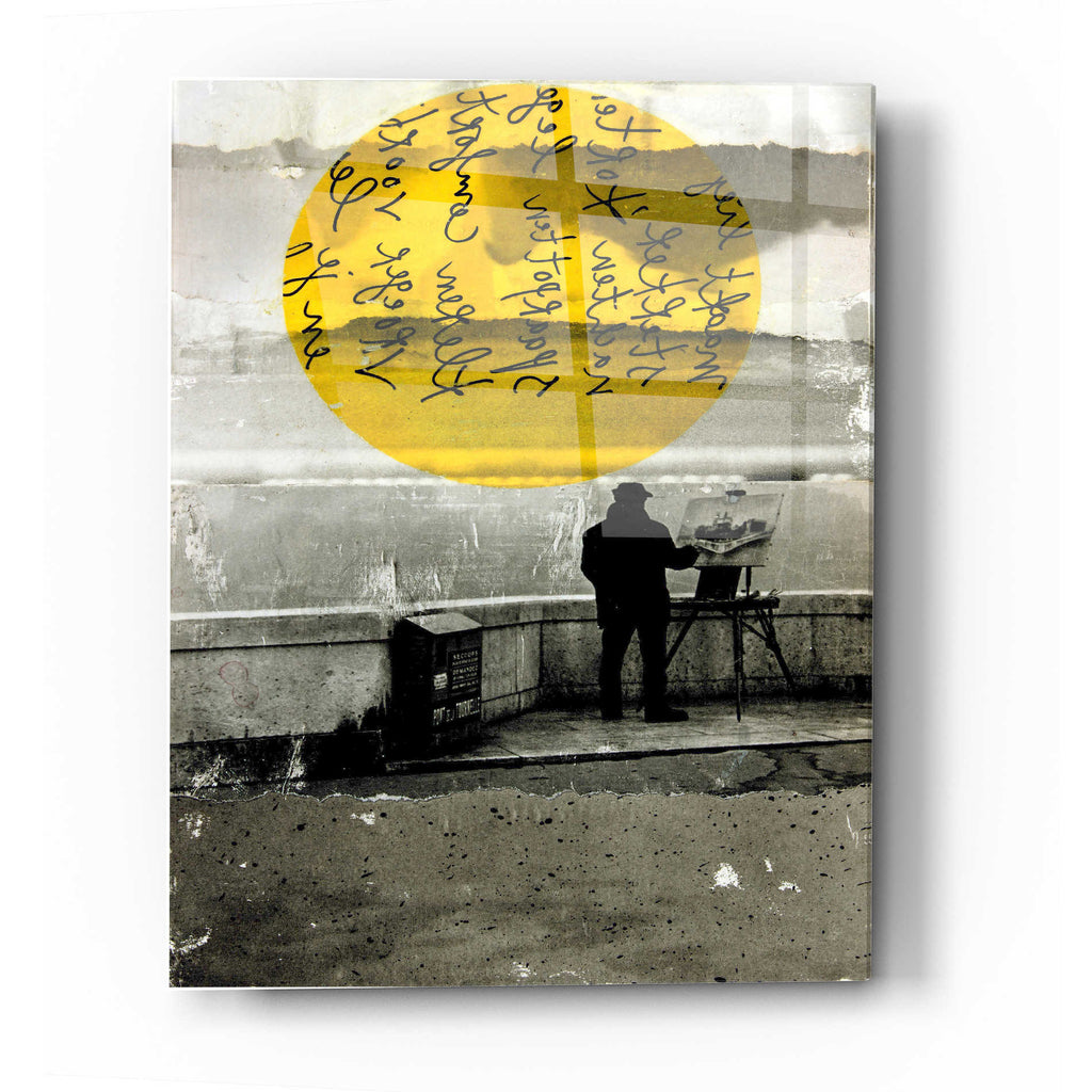 Epic Art 'STREET WITH A VIEW' by DB Waterman, Acrylic Glass Wall Art