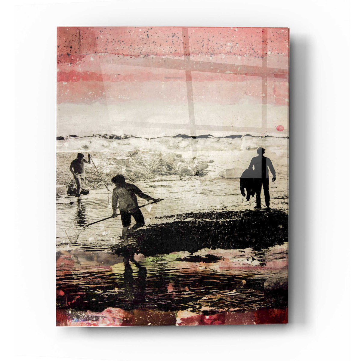 Epic Art 'BUDDIES' by DB Waterman, Acrylic Glass Wall Art