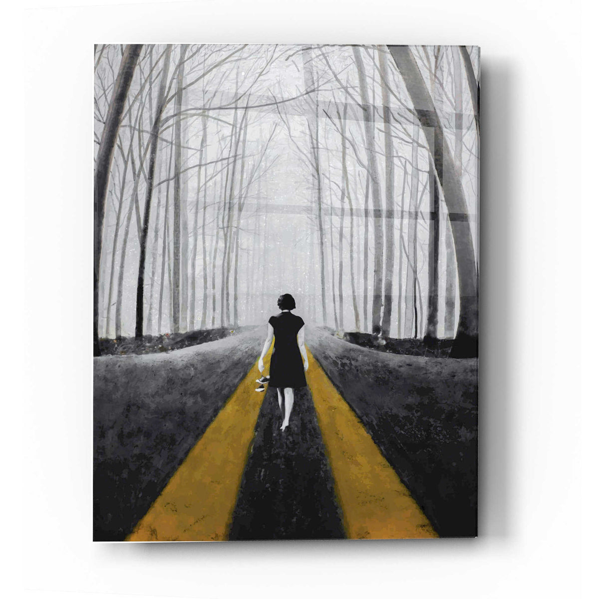 Epic Art 'INTO THE BLUE' by DB Waterman, Acrylic Glass Wall Art