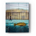 Epic Art 'GOOD COMPANION' by DB Waterman, Acrylic Glass Wall Art